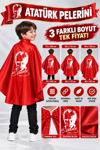 Pelerin Kırmızı